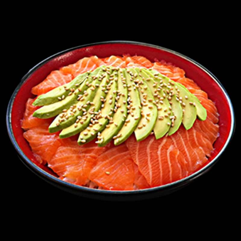 image chirasi saumon avocat